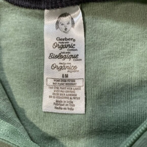 Gerber Organic Footed Sleeper - Picture 3 of 4